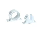 Tigress Premium Silver Anodized Rod Hanger