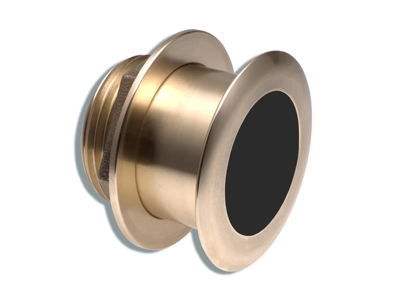 Raymarine B175L Bronze Low Profile Thru Hull 20 degree Tilted Element Transducer - 1kW