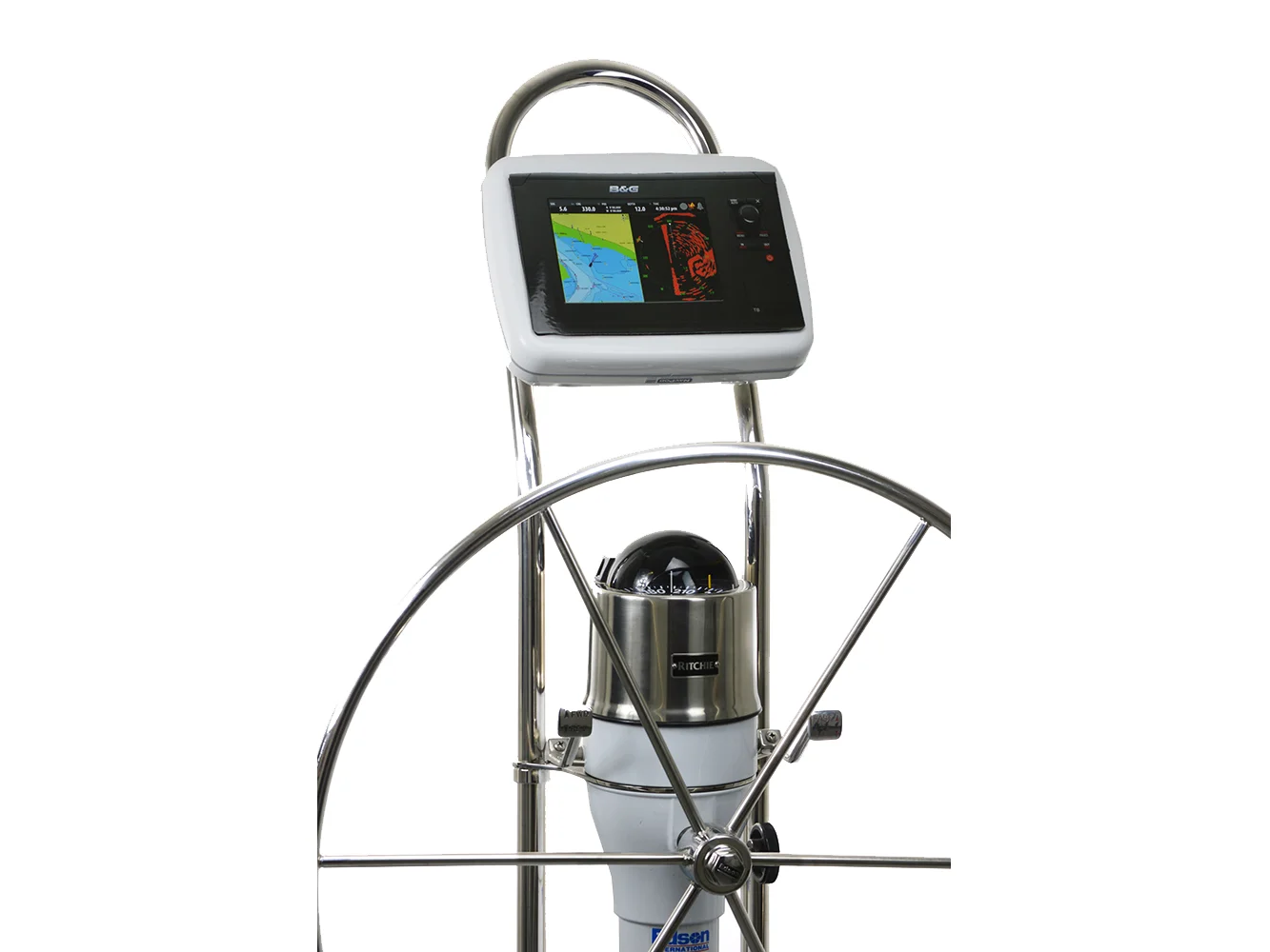 NavPod GP1808 SailPod Pre-Cut f/Simrad NSS8/B&G Zeus Touch 8 f/9.5" Wide Guard