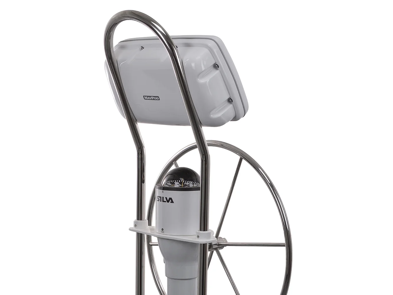NavPod GP2080-07 SystemPod Pre-Cut f/Garmin 7408/7408xsv/7608/7608xsv & 2 Instruments (3.6" Hole) f/12" Wide Guard