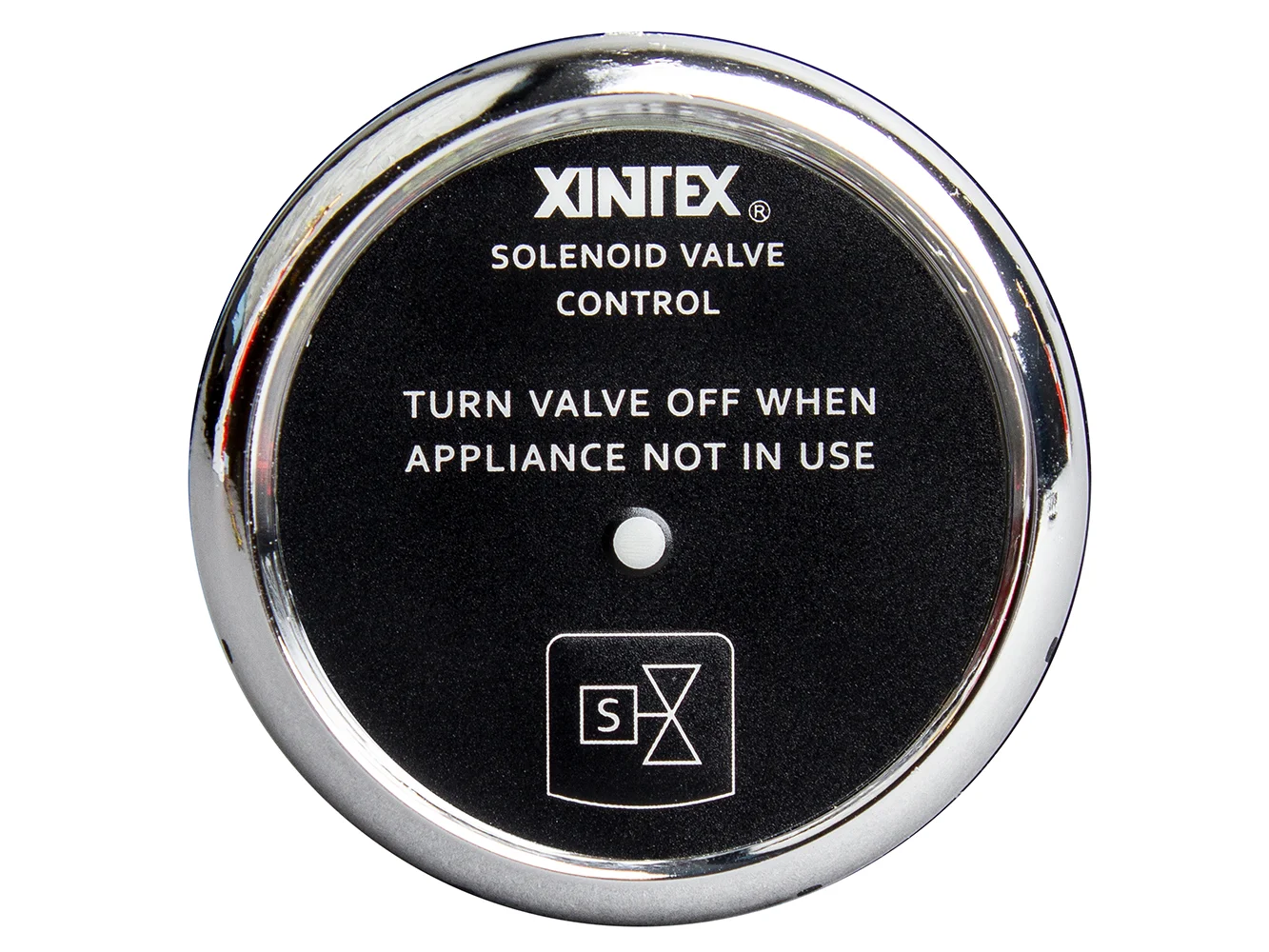 Fireboy-Xintex Propane Control & Solenoid Valve w/Chrome Bezel Display