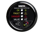 Fireboy-Xintex Propane Fume Detector w/Automatic Shut-Off & Plastic Sensor - No Solenoid Valve - Black Bezel Display