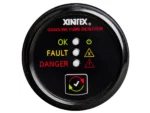 Fireboy-Xintex Gasoline Fume Detector - Black Bezel - 12/24V