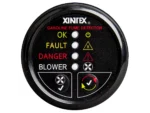 Fireboy-Xintex Gasoline Fume Detector w/Blower Control - Black Bezel - 12V