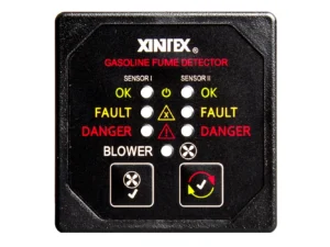 Fireboy-Xintex Gasoline Fume Detector w/Dual Channel & Blower Control - 12/24V