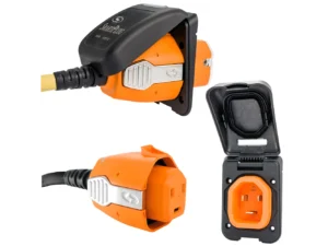 SmartPlug 30 AMP Inlet & Female Cord Connector Combo - Black