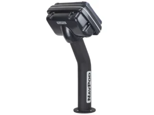 NavPod PED5100-01 PedestalPod Pre-Cut f/Humminbird HELIX 10 & HELIX 9 Series - Carbon Black