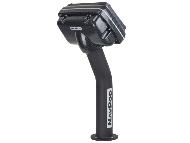 NavPod PED5100-01 PedestalPod Pre-Cut f/Humminbird HELIX 10 & HELIX 9 Series - Carbon Black