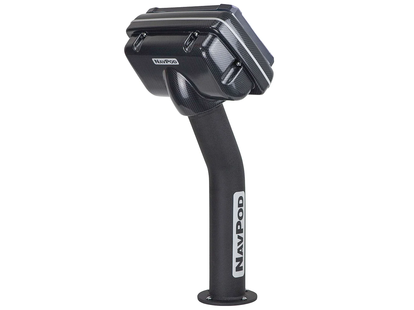 NavPod PED5100-01 PedestalPod Pre-Cut f/Humminbird HELIX 10 & HELIX 9 Series - Carbon Black