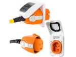 SmartPlug 30 AMP Inlet & Female Cord Connector Combo - White