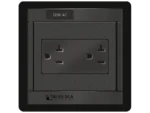 Blue Sea 1479 360 Panel - 120V AC DUal Outlet