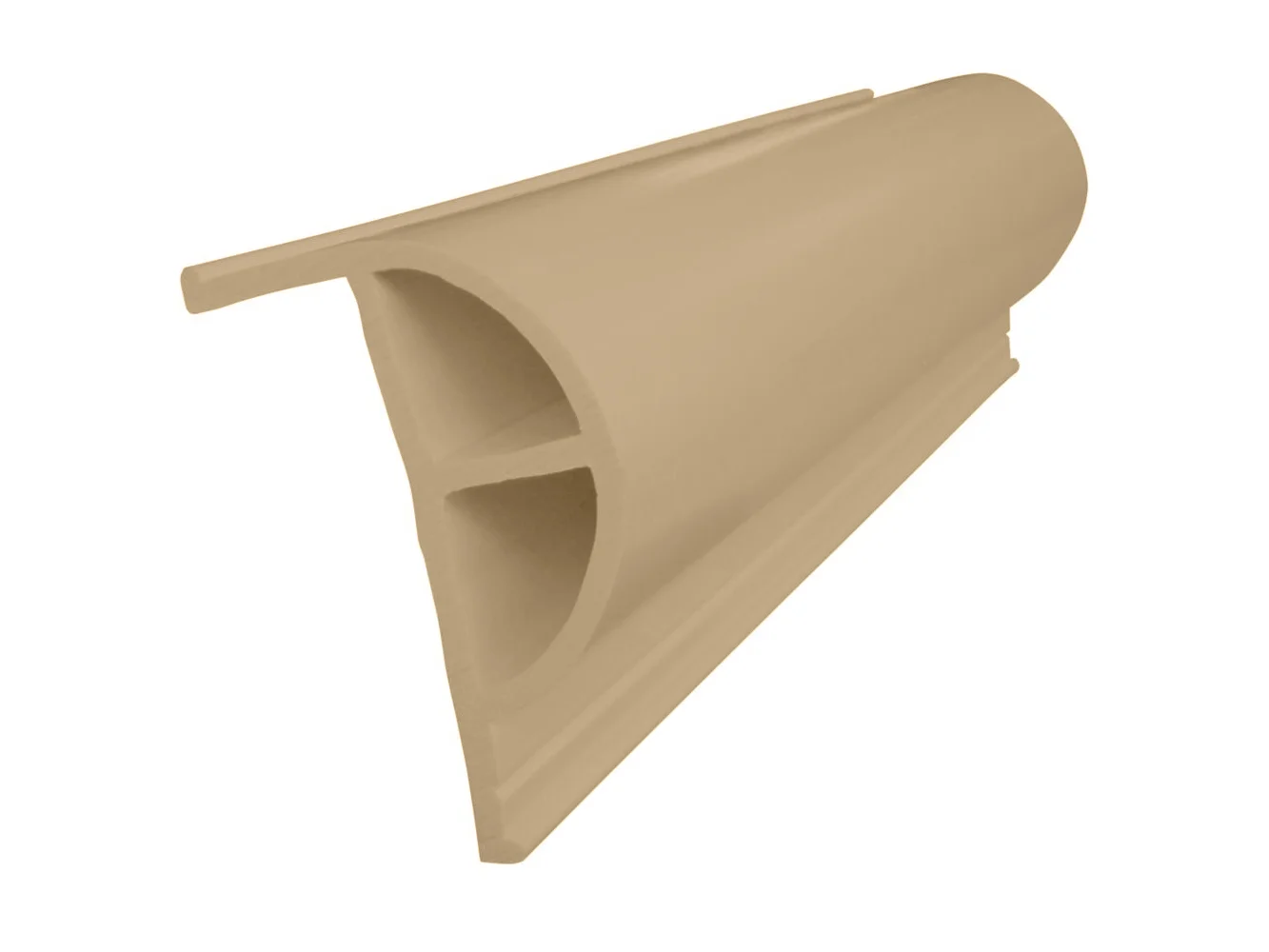 Dock Edge PRODOCK Heavy "P" Dock Profile - 3x8' Sections - Beige