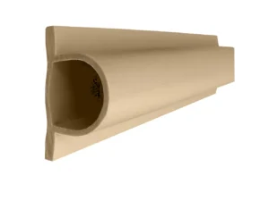 Dock Edge PRODOCK Heavy "D" Dock Profile - 3x8' Sections - Beige