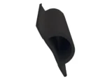 Dock Edge Standard "D" PVC Profile - 16' Roll - Black
