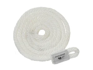 Dock Edge Fender Line - 3/8" x 5' - White - 2-Pack