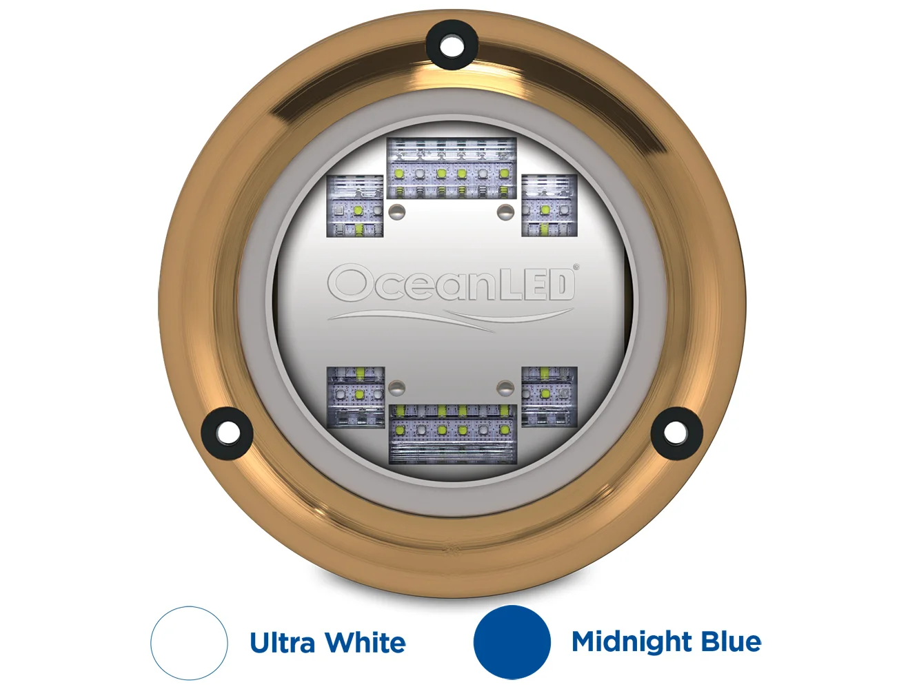 OceanLED Sport S3124s Underwater LED Light - Ultra White/Midnight Blue