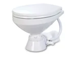 Jabsco Electric Marine Toilet - Regular Bowl w/Soft Close Lid - 12V