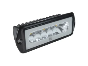 Lumitec Capri2 - Flush Mount LED Flood Light - Black Housing - 2-Color White/Red Dimming