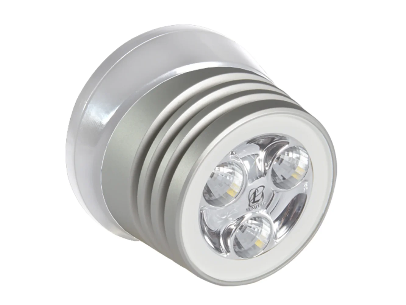 Lumitec Zephyr LED Spreader/Deck Light - Brushed White Base - White Non-Dimming