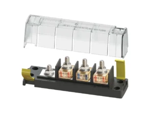 Blue Sea 5196 MRBF Surface Mount 3 Circuit Fuse Block - Common Source