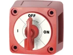 Blue Sea 6004 Single Circuit ON-OFF w/Locking Key - Red