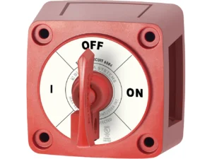 Blue Sea 6004 Single Circuit ON-OFF w/Locking Key - Red