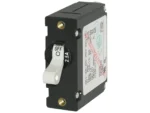 Blue Sea 7197 A-Series White Toggle Circuit Breaker - Single Pole 2.5A