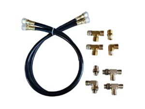 Octopus 30" Hose & Fitting Kit Including Orb & NPT Helm Fittings