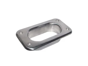 Whitecap Hawse Pipe - 316 Stainless Steel - 4" x 2"