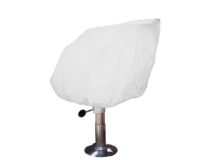 Taylor Made Helm/Bucket/Fixed Back Boat Seat Cover - Vinyl White