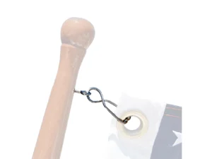 Taylor Made Skipper Flag Clips w/SS Screw Eyes (4pk)