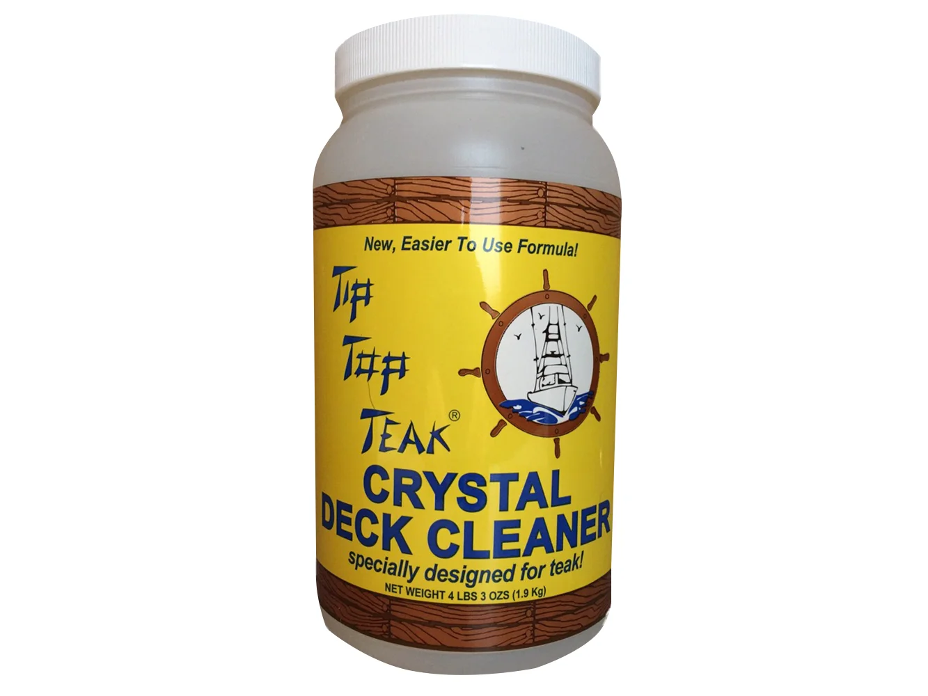 Tip Top Teak Crystal Deck Cleaner - Half Gallon (4lbs 3oz)