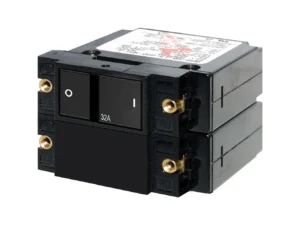 Blue Sea 7415 A-Series Flat Rocker Circuit Breaker - Double Pole - 32A