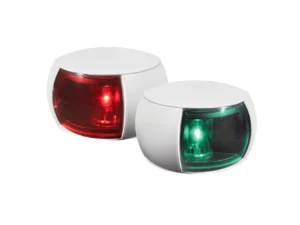 Hella Marine NaviLED Port & Starboard Pair - 2nm - Colored Lens/White Housing