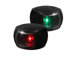 Hella Marine NaviLED Port & Starboard Pair - 2nm - Clear Lens/Black Housing
