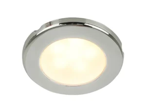 Hella Marine EuroLED 75 3" Round Screw Mount Down Light - Warm White LED - Stainless Steel Rim - 24V