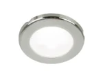 Hella Marine EuroLED 75 3" Round Screw Mount Down Light - White LED - Stainless Steel Rim - 24V