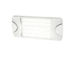 Hella Marine DuraLED 50 Low Profile Interior/Exterior Lamp - White LED Spreader Beam
