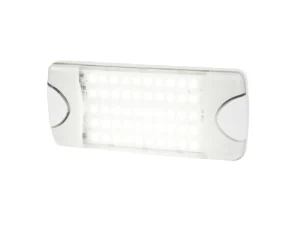 Hella Marine DuraLED 50 Low Profile Interior/Exterior Lamp - White LED Spreader Beam