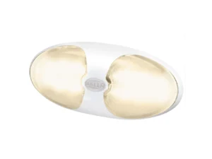 Hella Marine DuraLED 12 Interior/Exterior Lamp - Warm White LED - White Housing