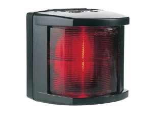 Hella Marine Port Navigation Light - Incandescent - 2nm - Black Housing - 12V