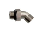 Uflex 45° Adjustable Fitting f/Back of UP Series Helms ORB 6 to 3/8" COMP