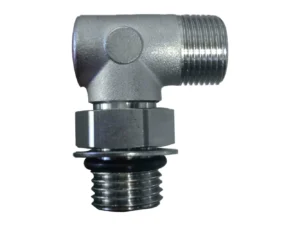 Uflex90° Adjustable Fitting f/Back of UP Series Helms ORB 6 to 3/8" COMP