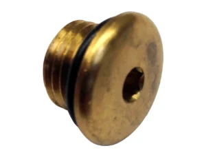 Uflex Brass Plug w/O-Ring for Pumps
