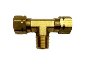 Uflex 1/4 NPT to 3/8 T-Fitting