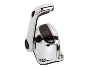 Uflex Single Lever Top Mount Control w/Neutral Lock & Trim Switch - Chrome