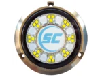 Shadow-Caster SCR-24 Bronze Underwater Light - 24 LEDs - Bimini Blue/Great White