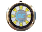 Shadow-Caster SCR-24 Bronze Underwater Light - 24 LEDs - Bimini Blue