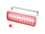 Hella Marine Sea Hawk XL Dual Color LED Floodlights - Red/White LED - White Housing