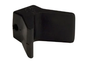 C.E. Smith Bow Y-Stop - 2" x 2" - Black Natural Rubber